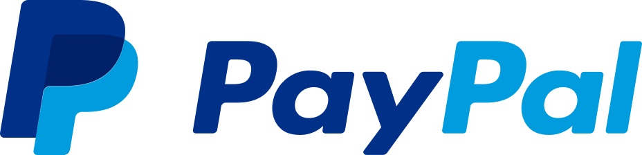 PayPal-Logo mit einem stilisierten dunkelblauen und hellblauen P-Symbol neben dem Wort PayPal in fetten blauen und hellblauen Buchstaben auf einem weißen Hintergrund.